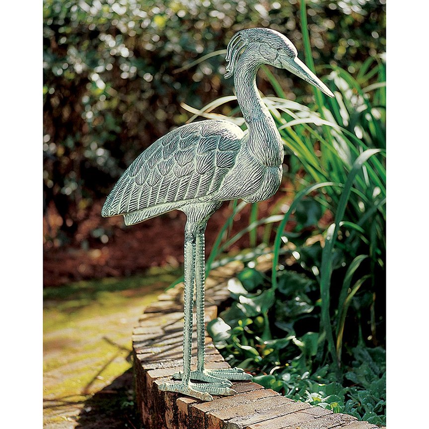 Achla 32 Inch Stately Blue Heron Garden Accent