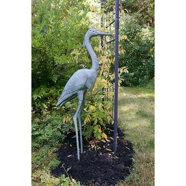 Achla 43 Inch Great Blue Heron Garden Accent