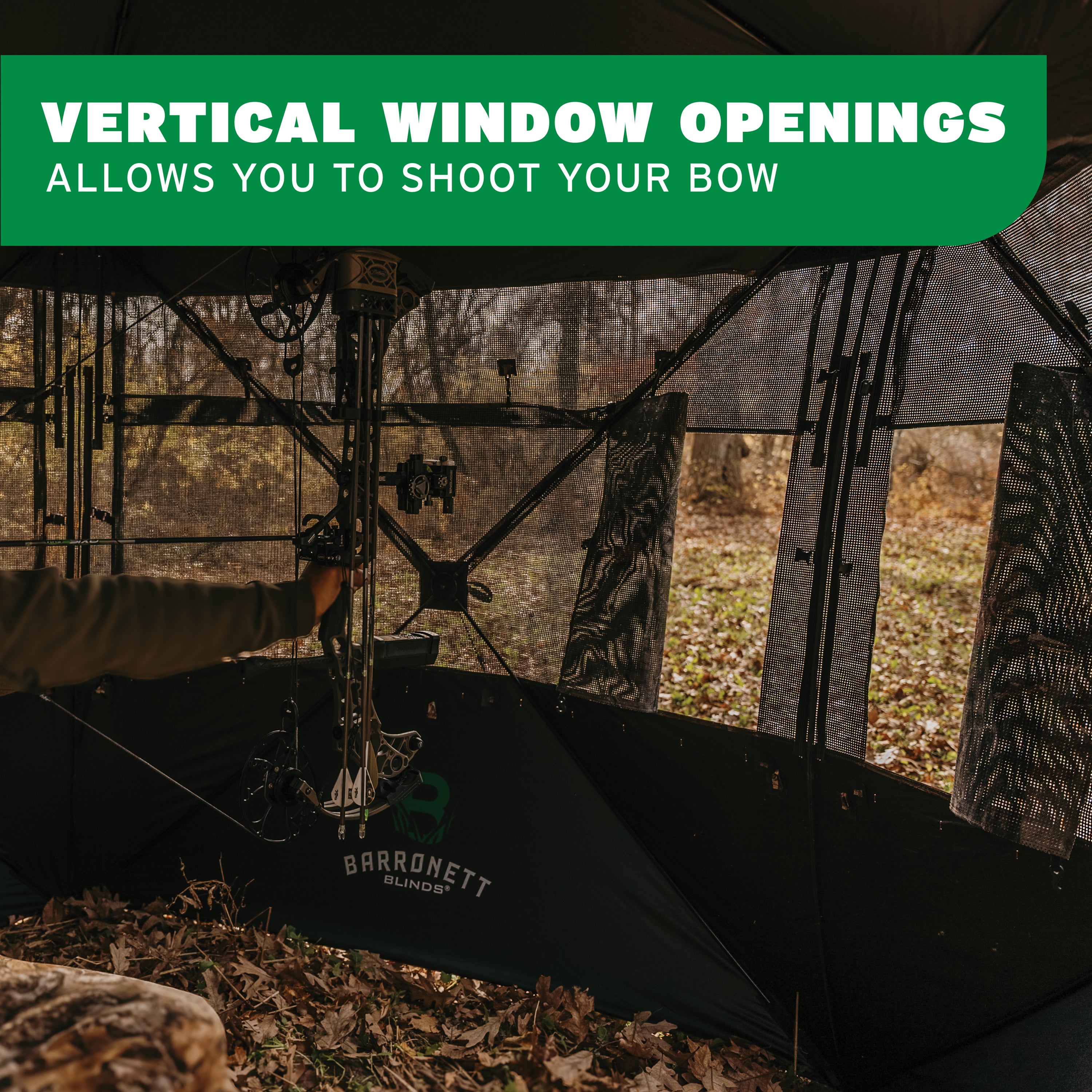 Barronett Blinds 105 x 103 Inch Grandview Blind
