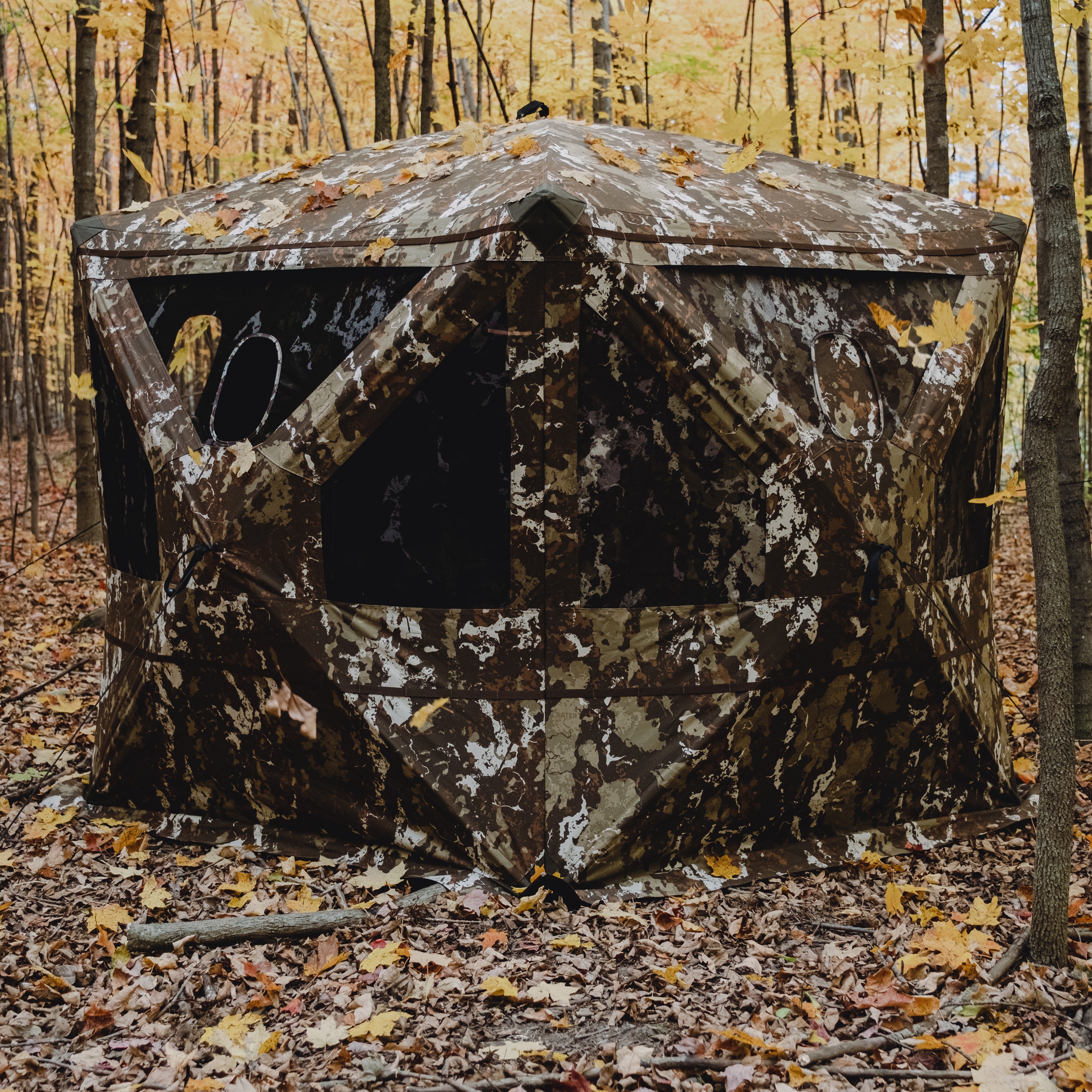 Barronett Blinds 89 x 92 Inch Crater Harvest 5-Sided Pentagon Blind