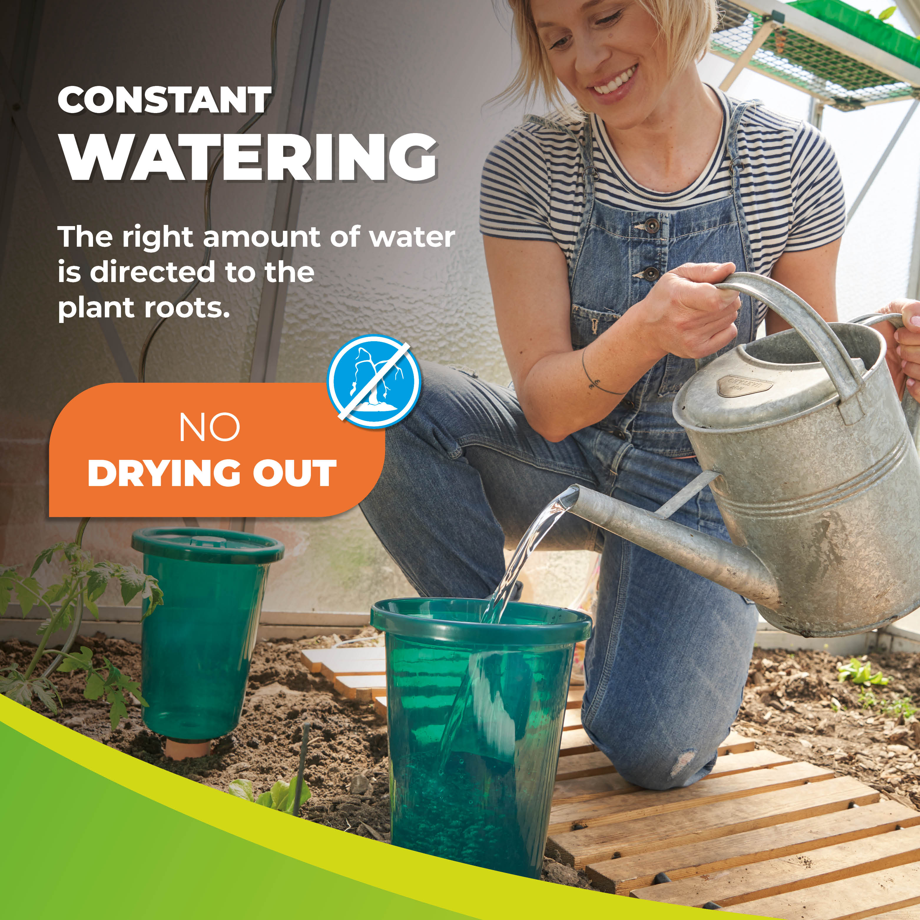 Bio Green Hydro Cup Watering System - Set of 4