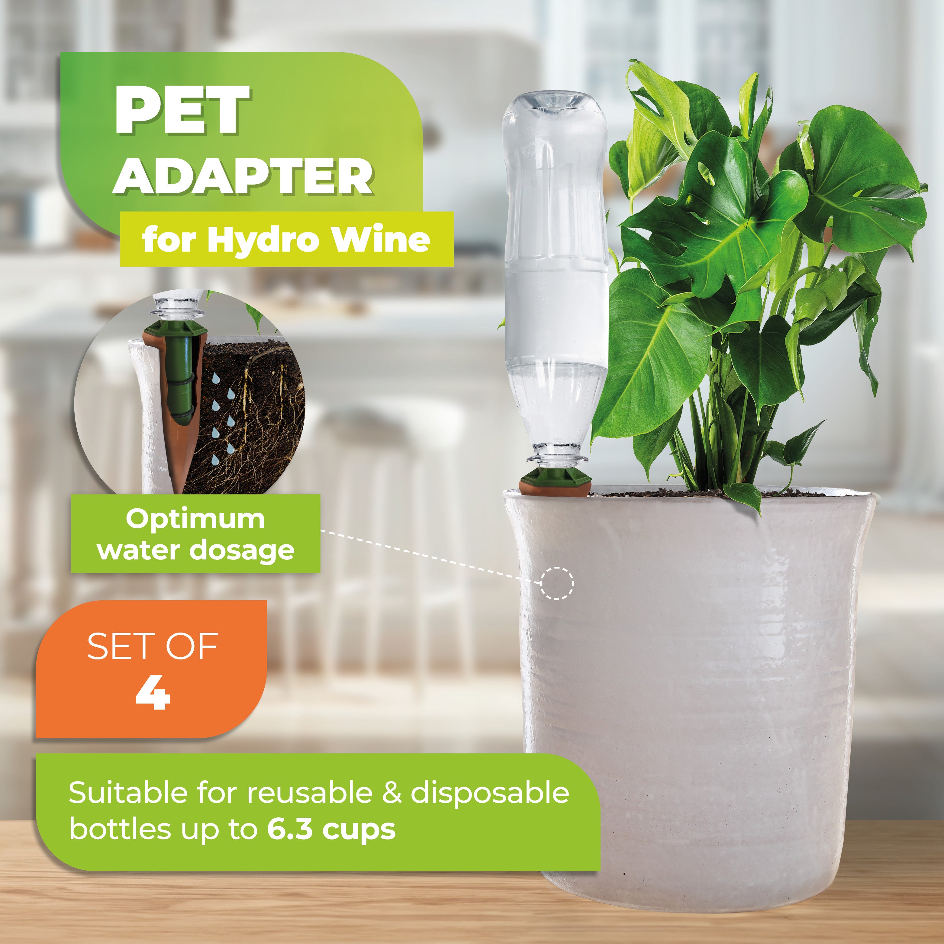 Bio Green Adapters for Clay Watering Stakes
