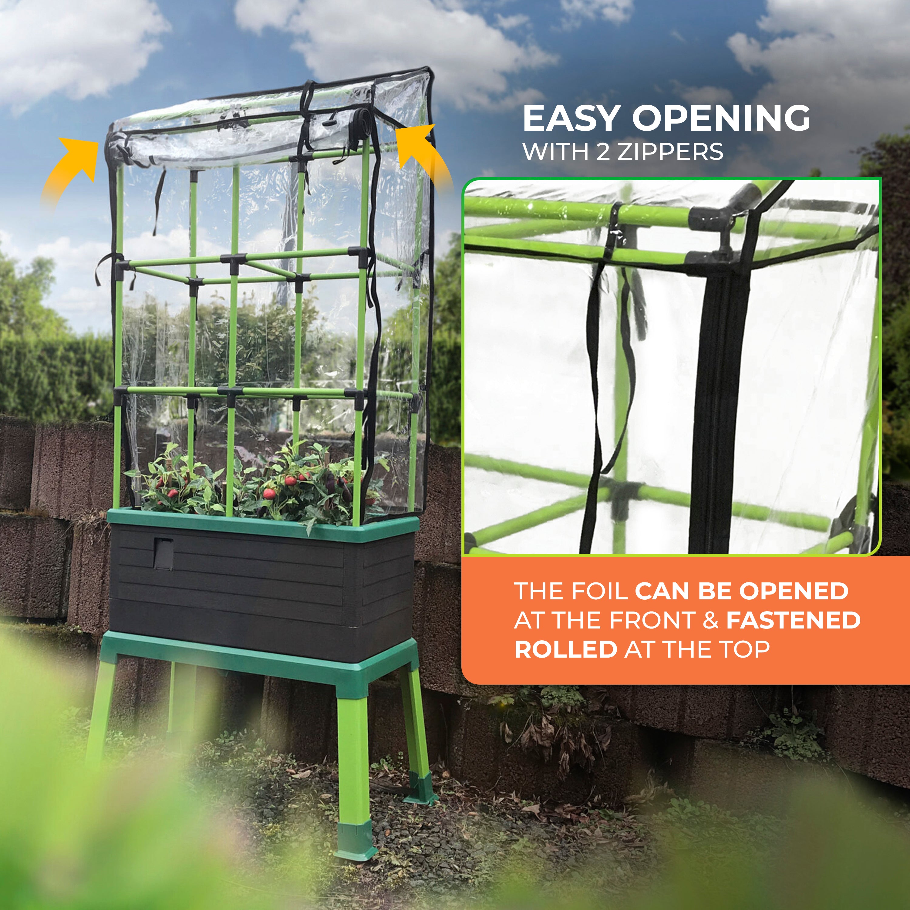 Bio Green Cover for City Jungle Raised Garden Bed