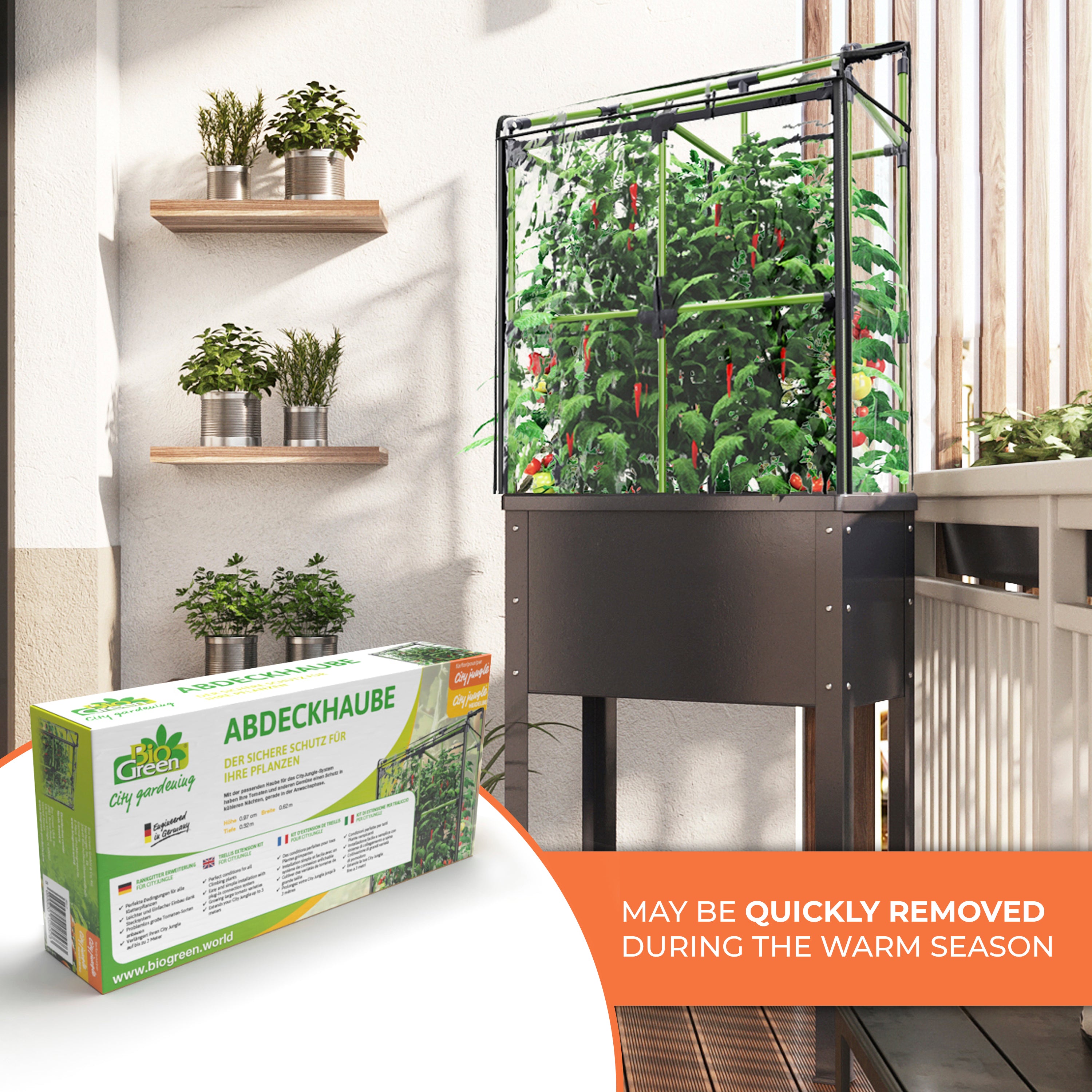 Bio Green Cover for City Jungle Raised Garden Bed