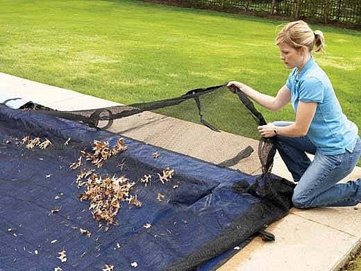 Blue Wave 18 Foot Rectangular Leaf Net