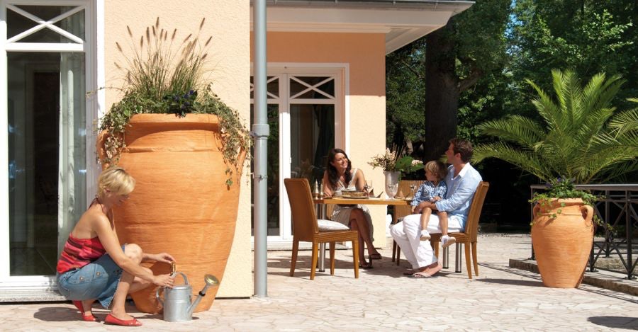 Graf 158 Gallon Roman Rain Barrel