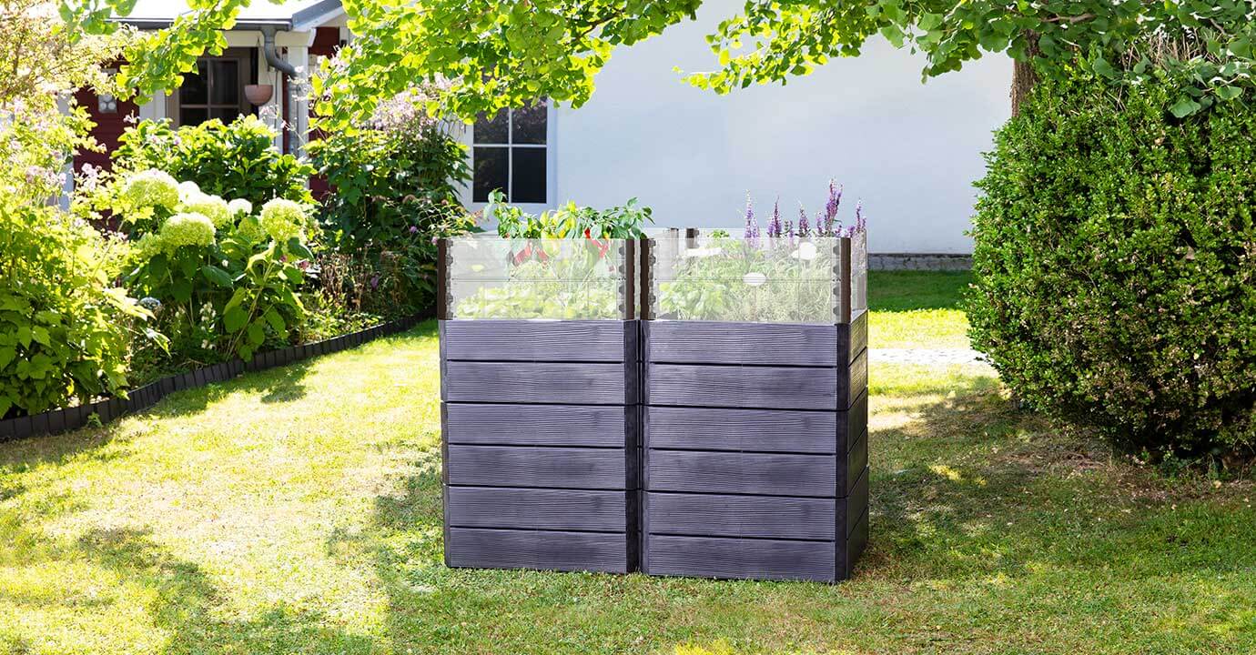 Graf Growth Module for Ergo Quadro Medium Raised Garden Beds