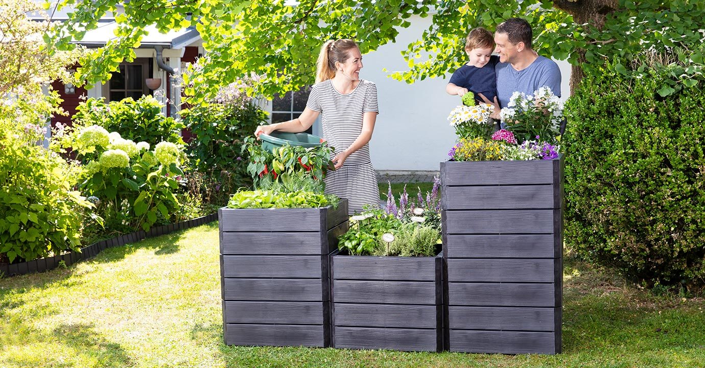 Graf Ergo Quadro Small Raised Garden Bed