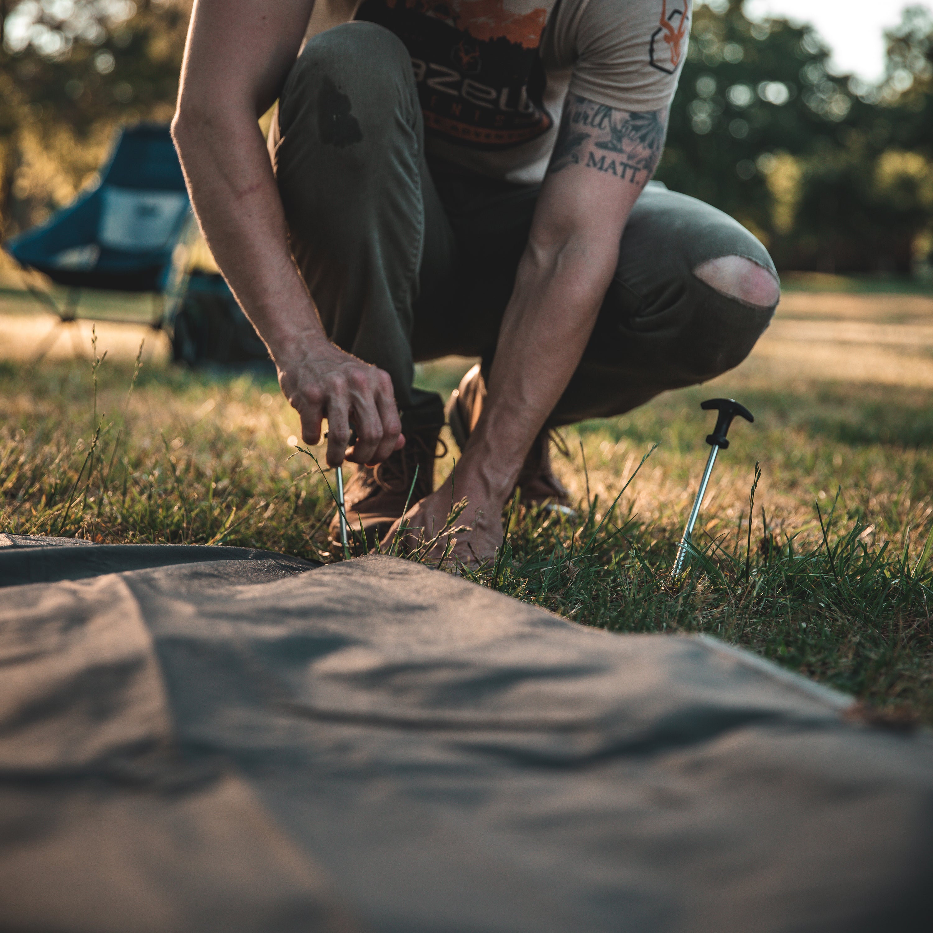 Gazelle Tents Polyester Footprint for T4 Tents