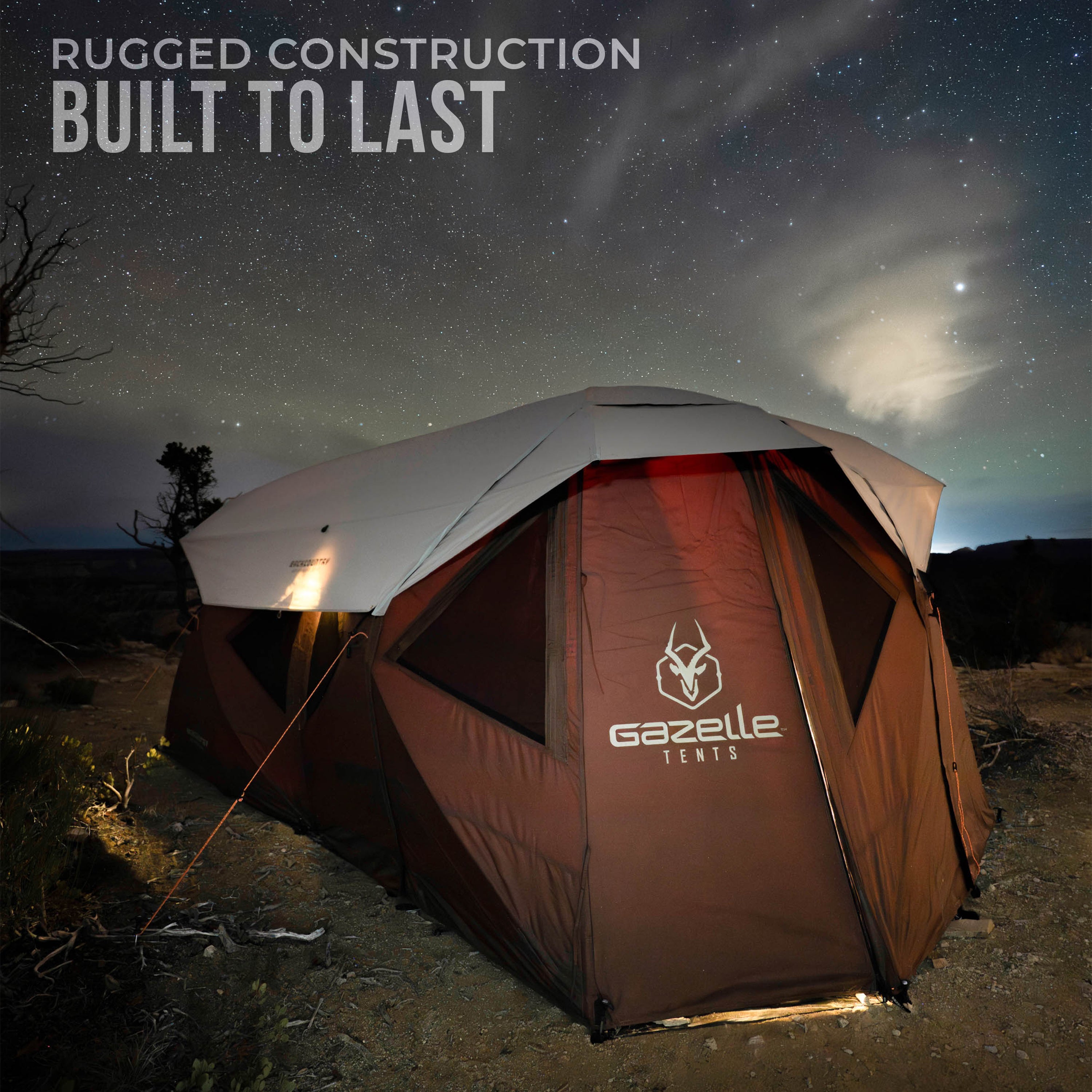 Gazelle Tents 193 x 94 Inch T10 Backcountry All-Season Tent
