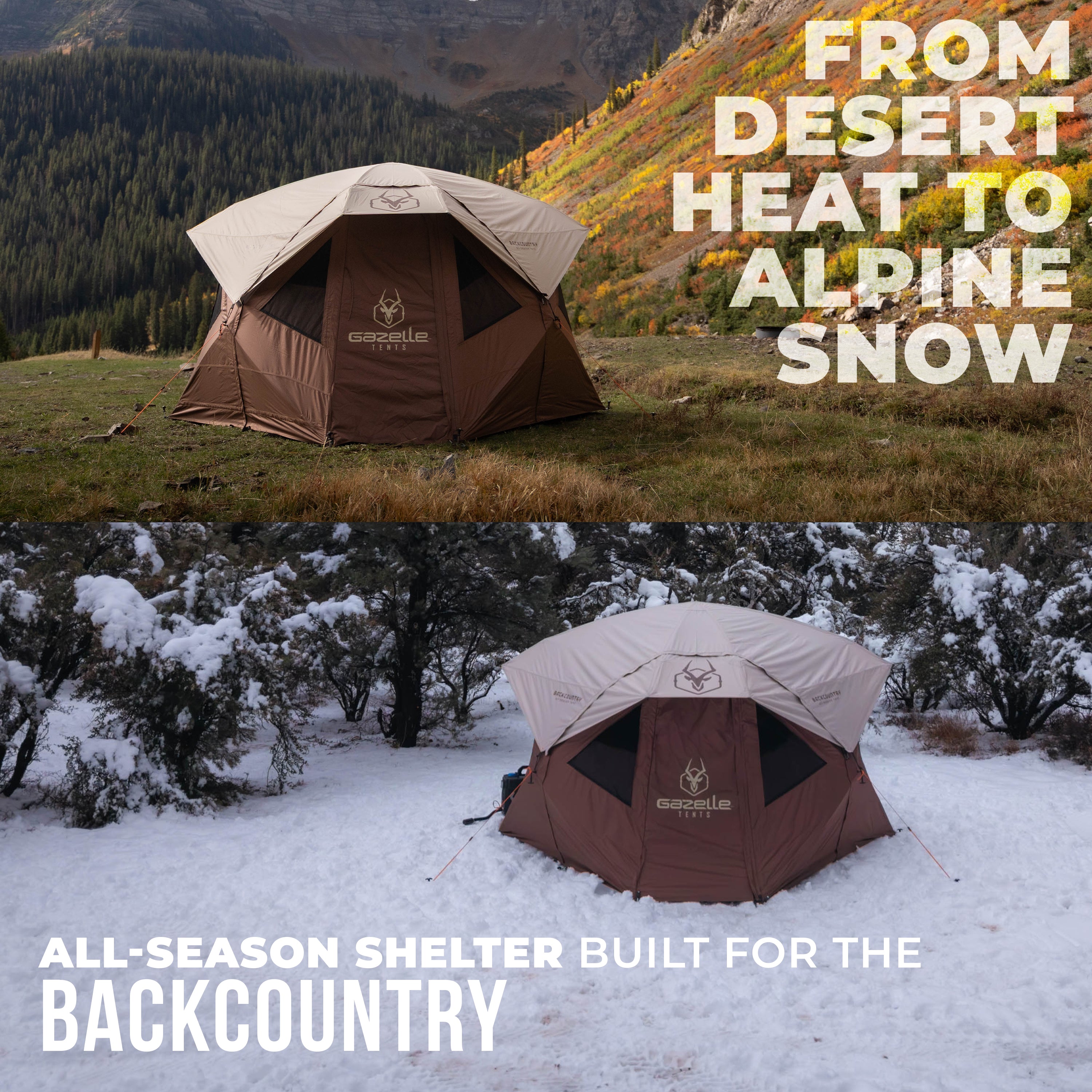 Gazelle Tents 137 Inch T5 Backcountry All-Season Tent