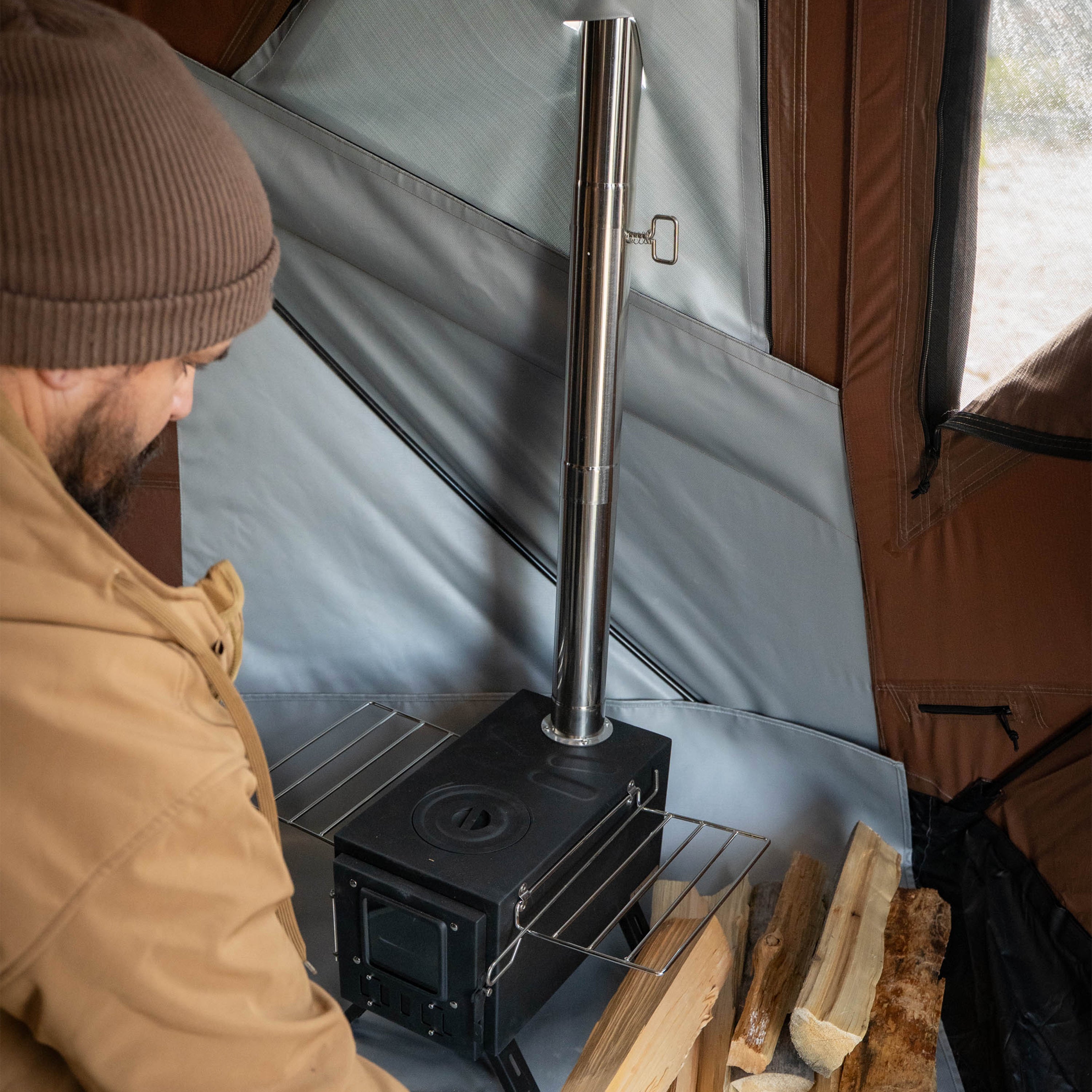Gazelle Tents Stove Jack Kit for Backcountry Tents