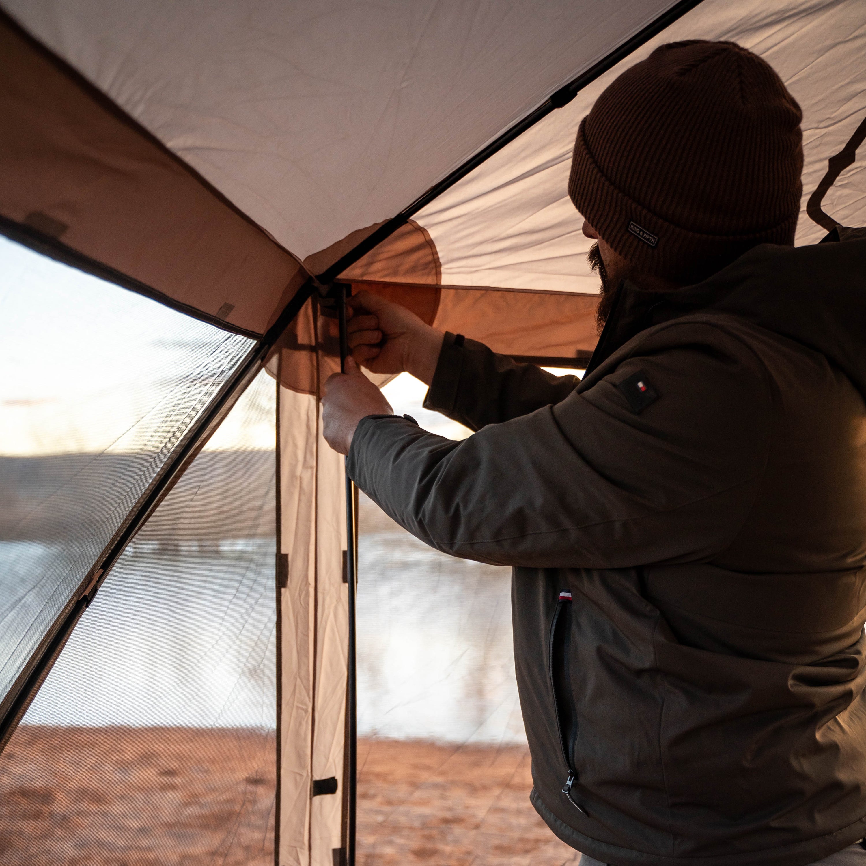 Gazelle Tents 115 x 106 Inch G5 5-Sided Portable Gazebo