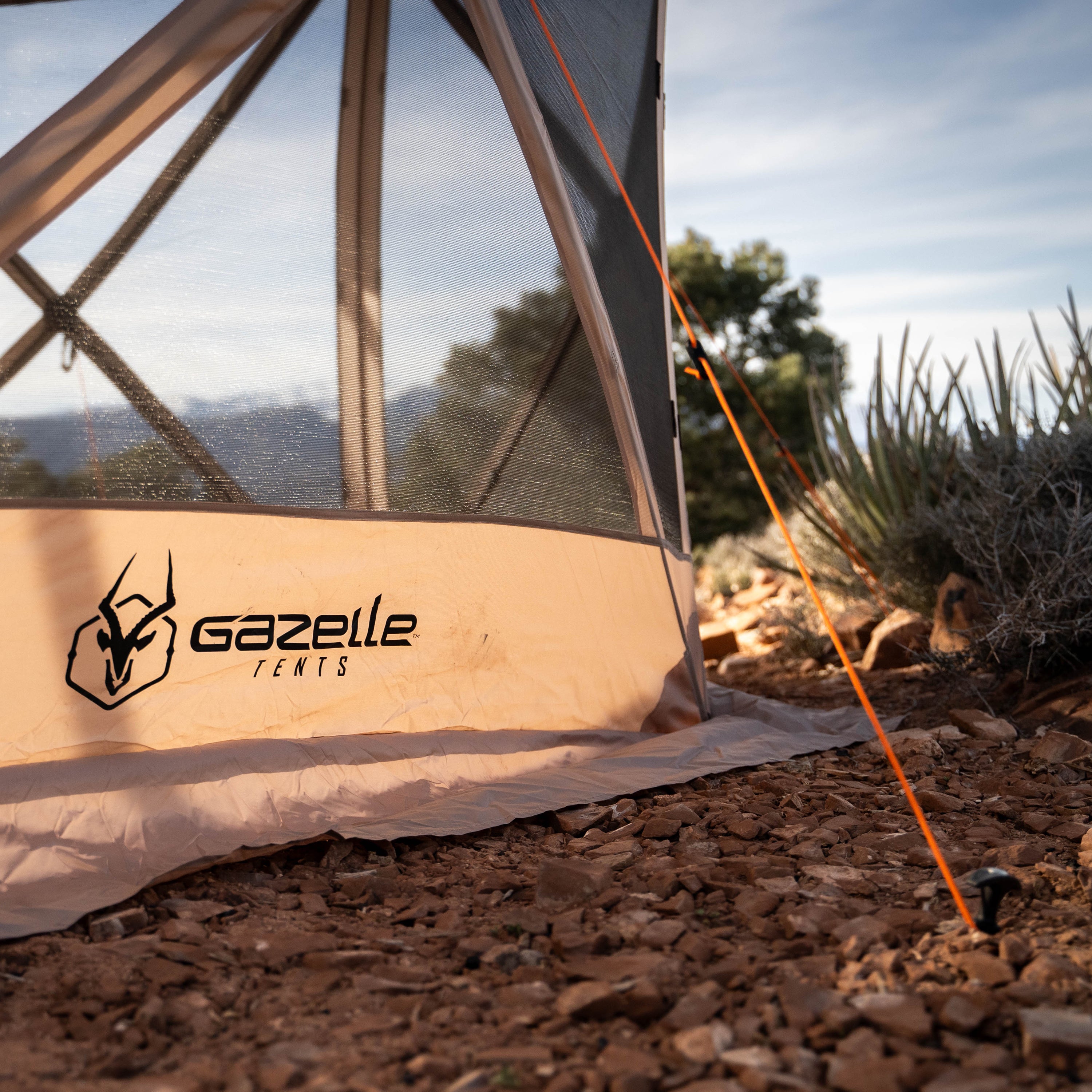 Gazelle Tents 124 Inch G6 6-Sided Portable Gazebo