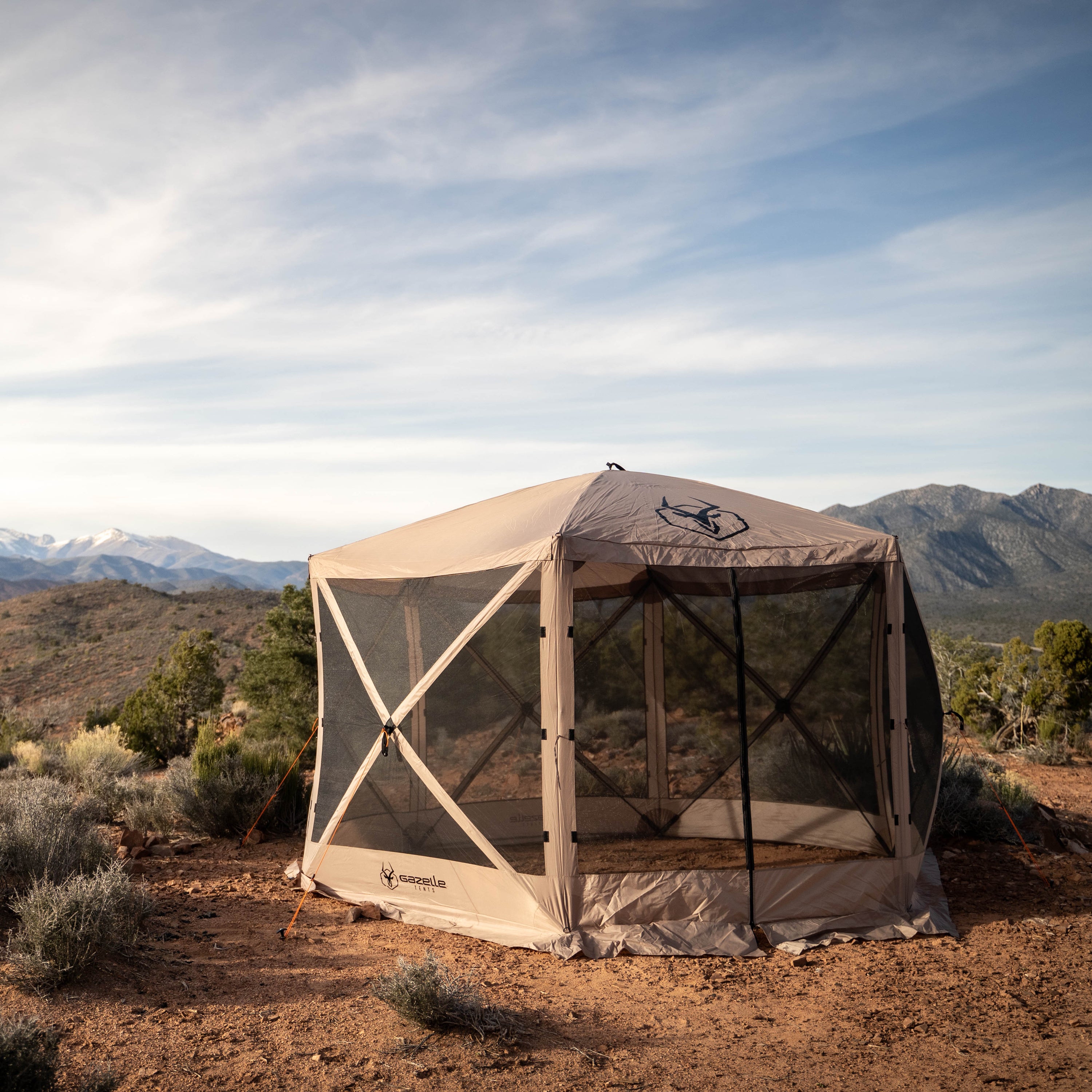 Gazelle Tents 124 Inch G6 6-Sided Portable Gazebo