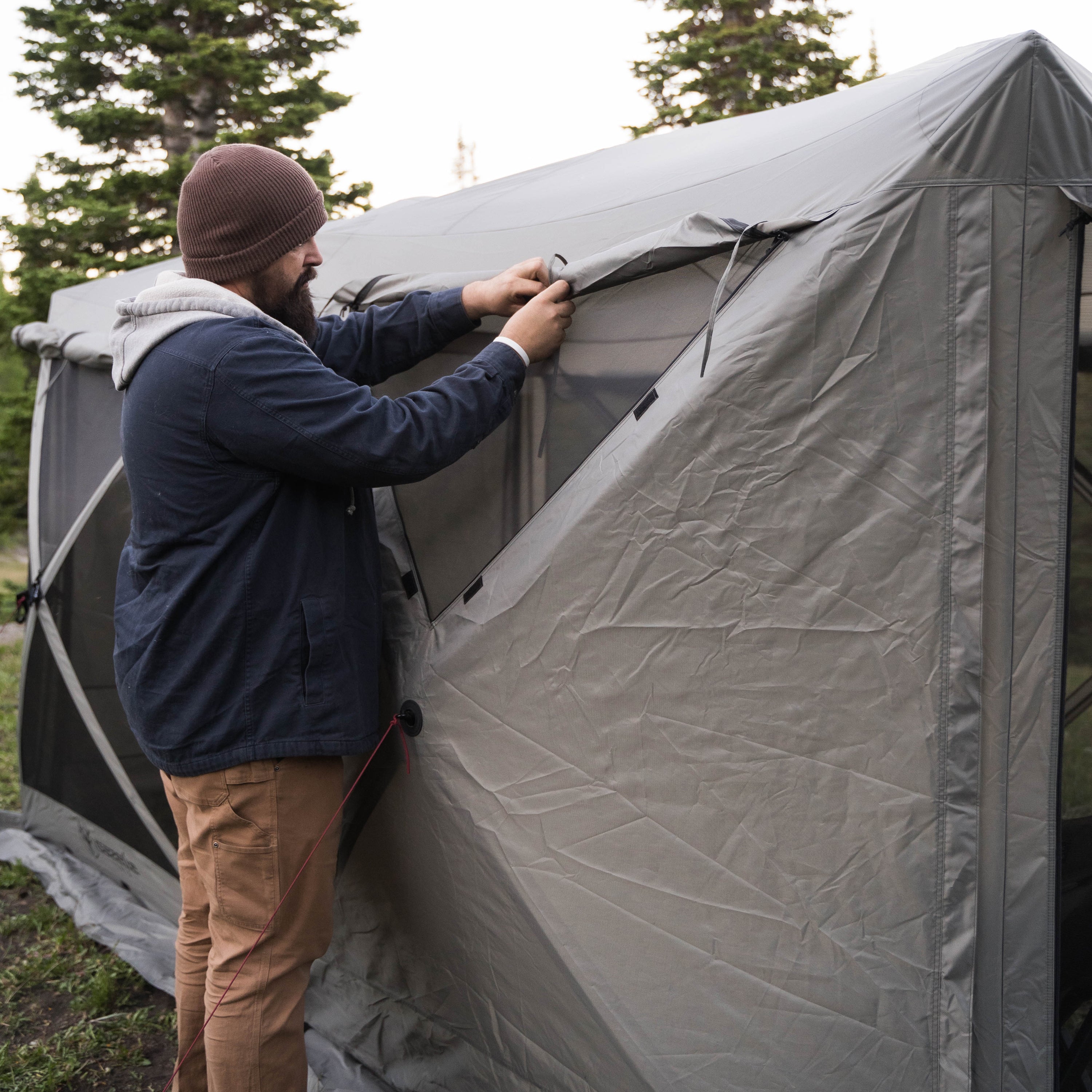 Gazelle Tents 156 x 86 Inch Agave Green Tandem Portable Gazebo