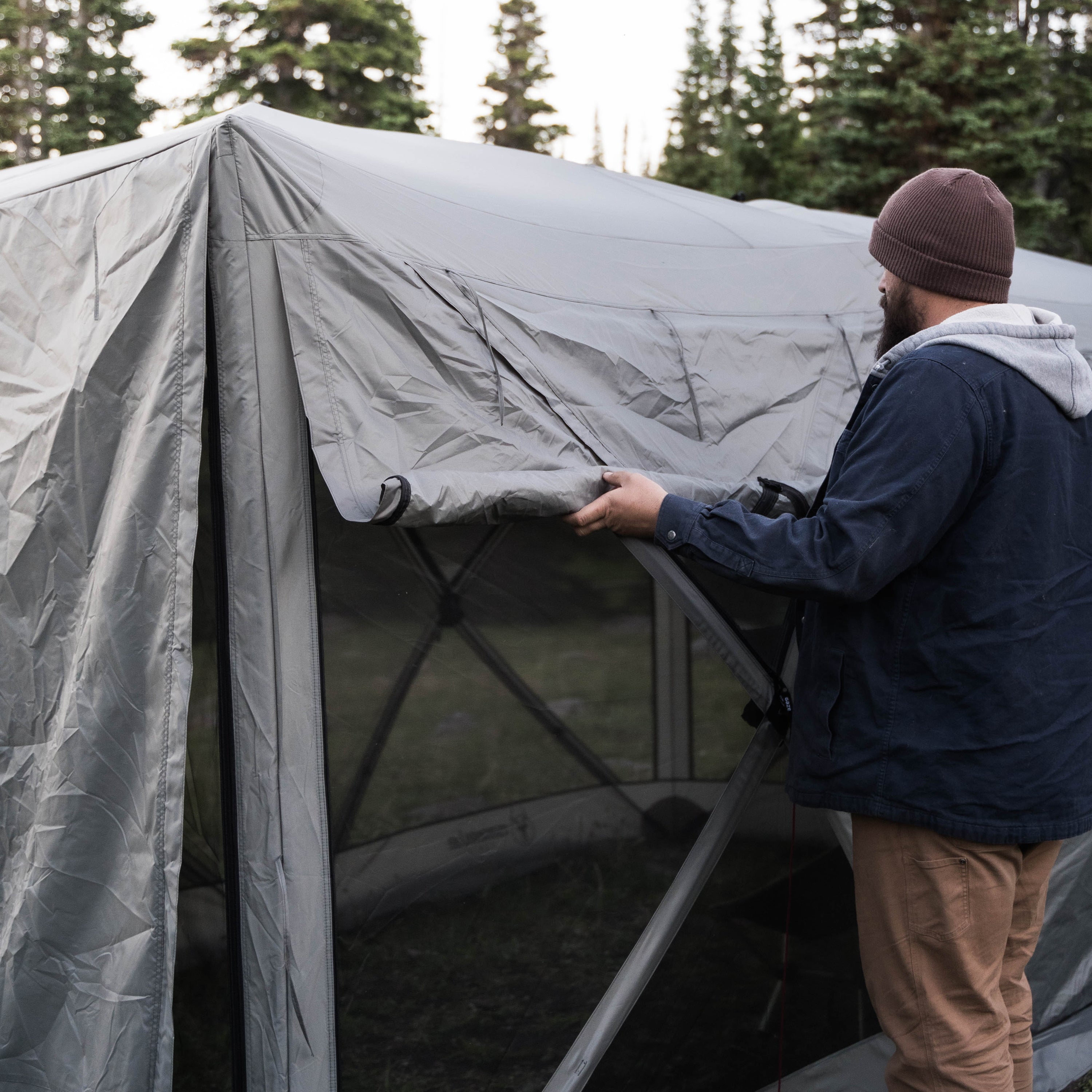Gazelle Tents 156 x 86 Inch Agave Green Tandem Portable Gazebo