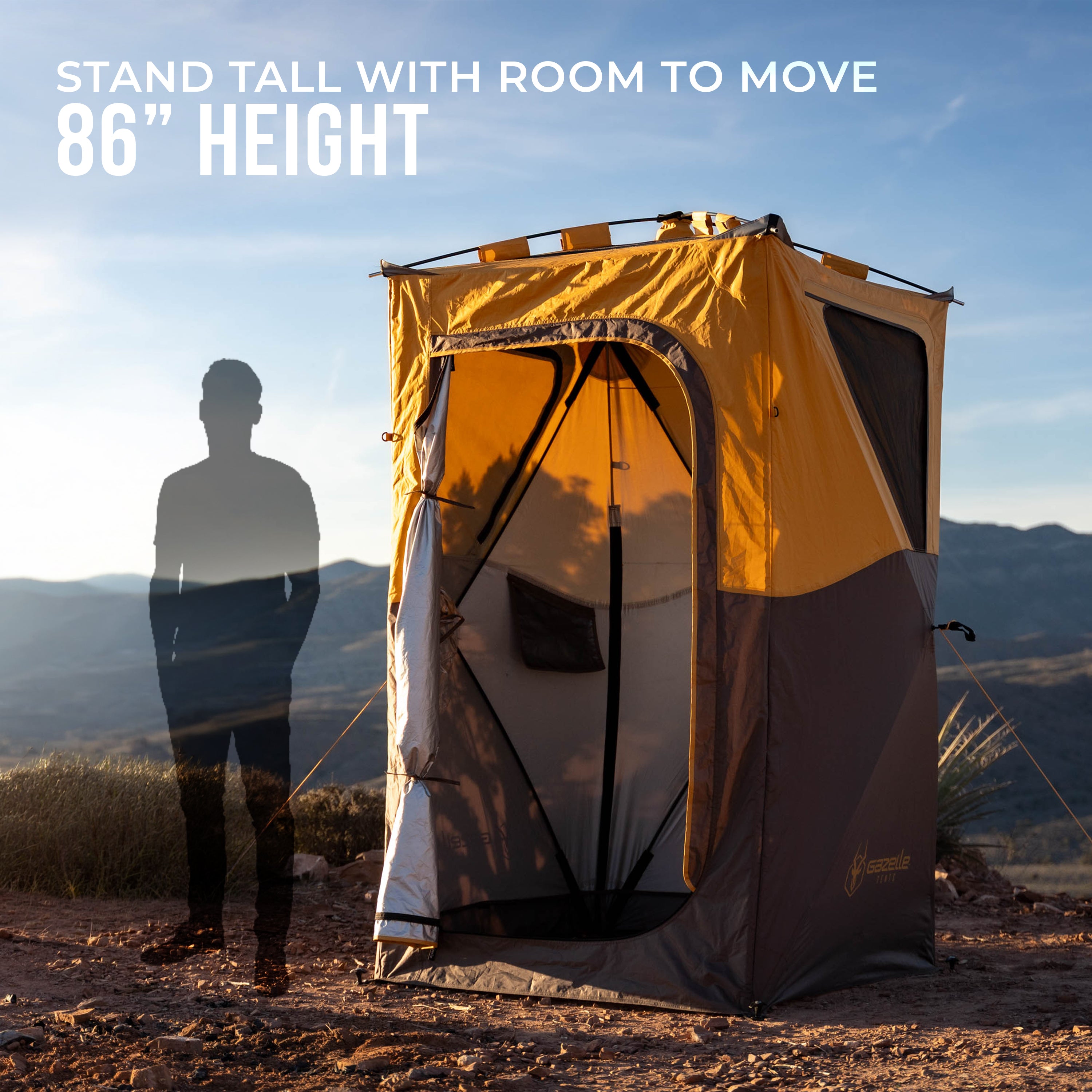 Gazelle Tents 48 Inch Privacy Shower Tent