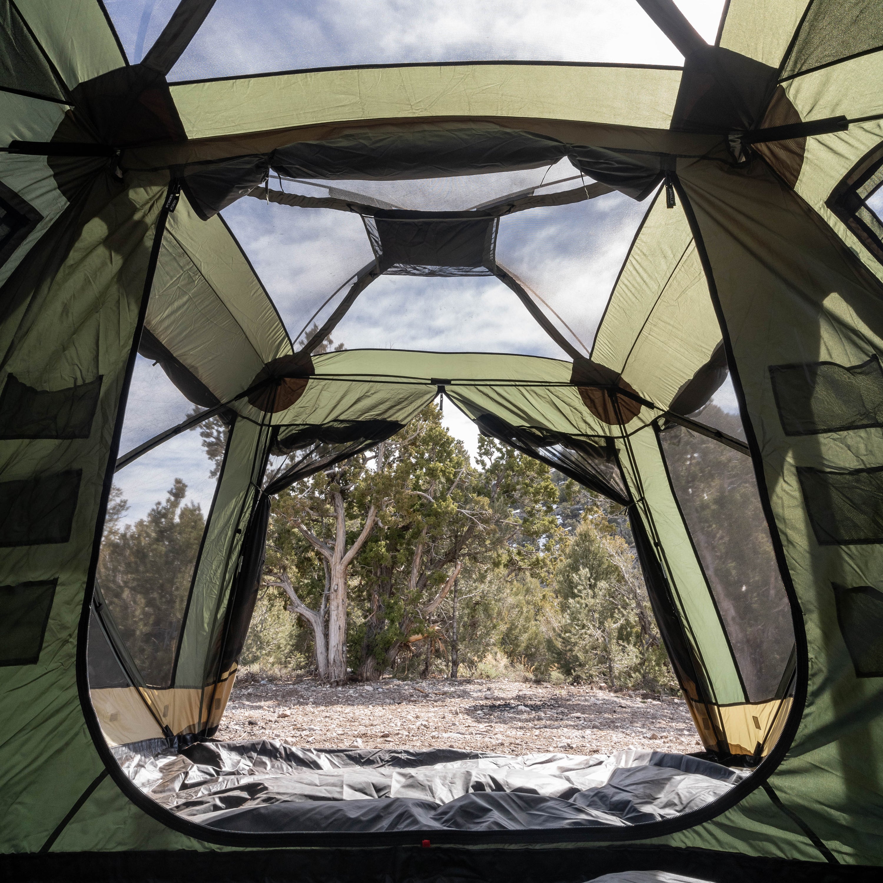 Gazelle Tents 165 x 94 Inch T4 Plus Overland Hub Tent