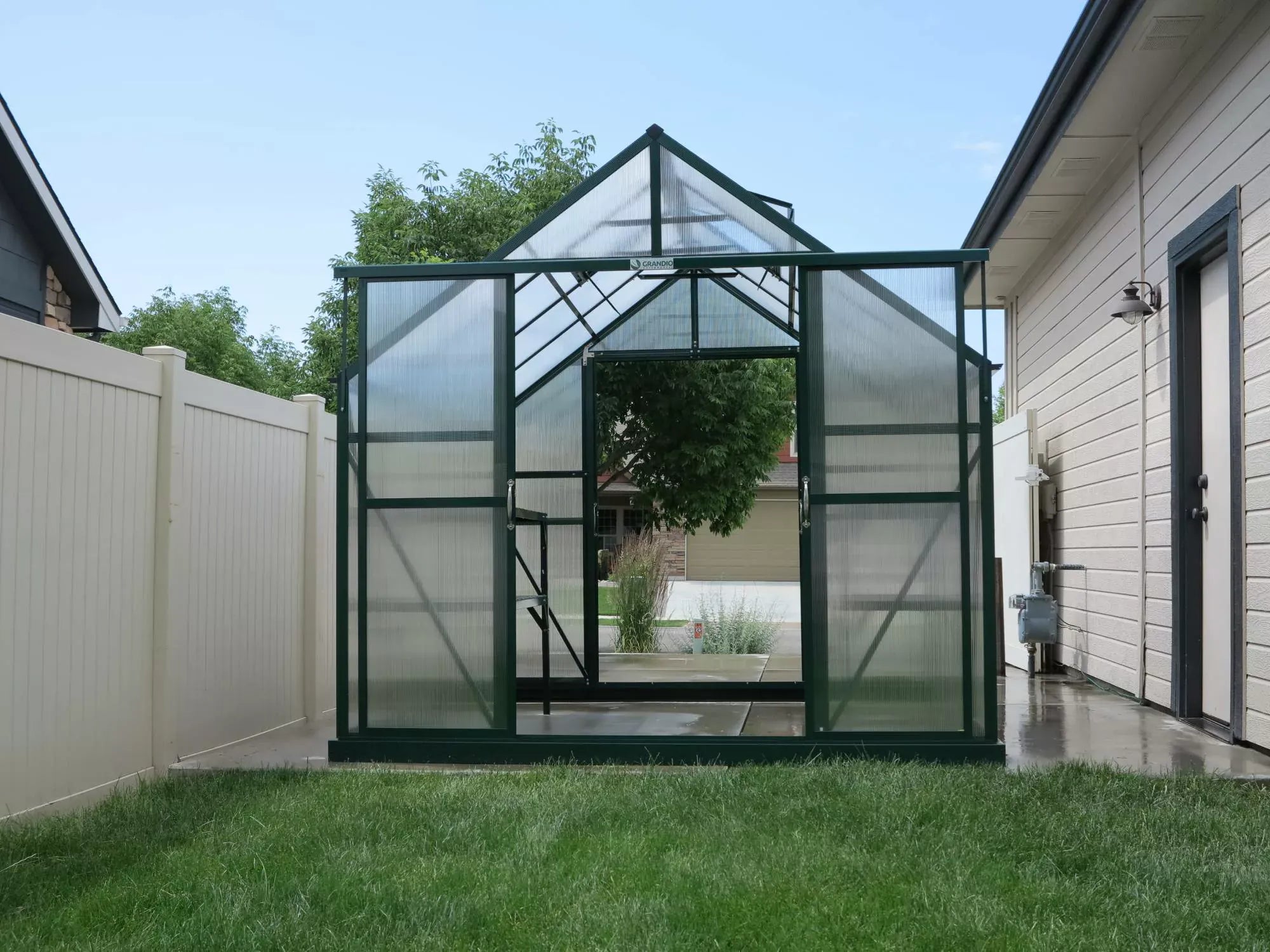 Grandio Back Door Transformation Kit for Ascent Greenhouses