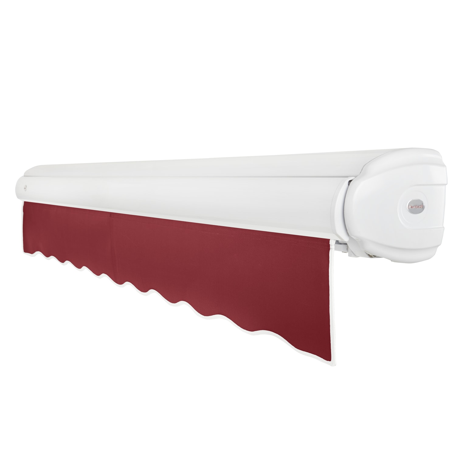 Awntech 10 x 8 Foot Hampton Full Cassette Retractable Awning - Motorized