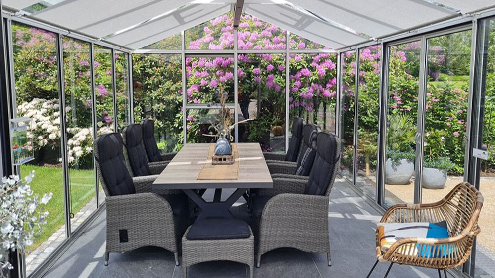 Hoklartherm 11 x 19 Foot Livingten Insulated Greenhouse