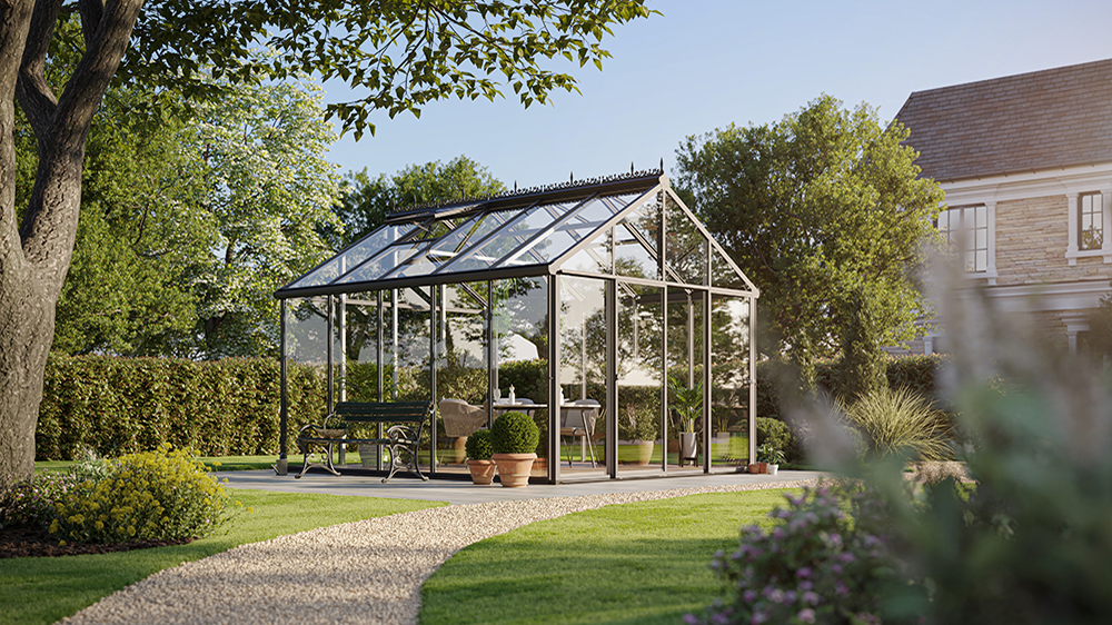 Hoklartherm 11 x 14 Foot Livingten Insulated Greenhouse