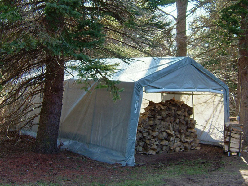 Rhino Shelter 10 x 20 Foot House Style Instant Garage
