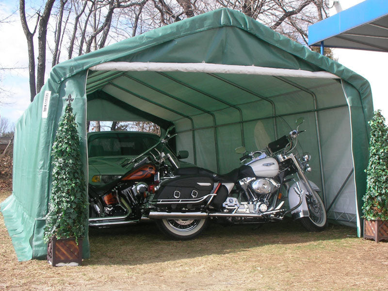 Rhino Shelter 10 x 20 Foot House Style Instant Garage