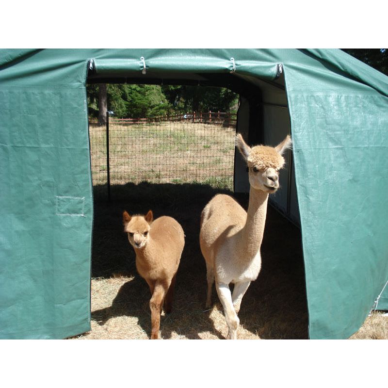 Rhino Shelter 12 x 20 Foot House Style Livestock Shelter