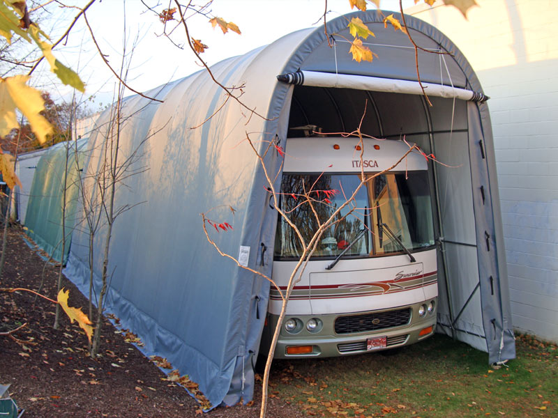 Rhino Shelter 14 x 36 Foot RV/Boat Portable Garage