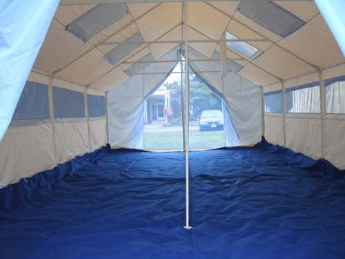 Rhino Shelter 18 x 32 Foot House Style Disaster Relief Tent