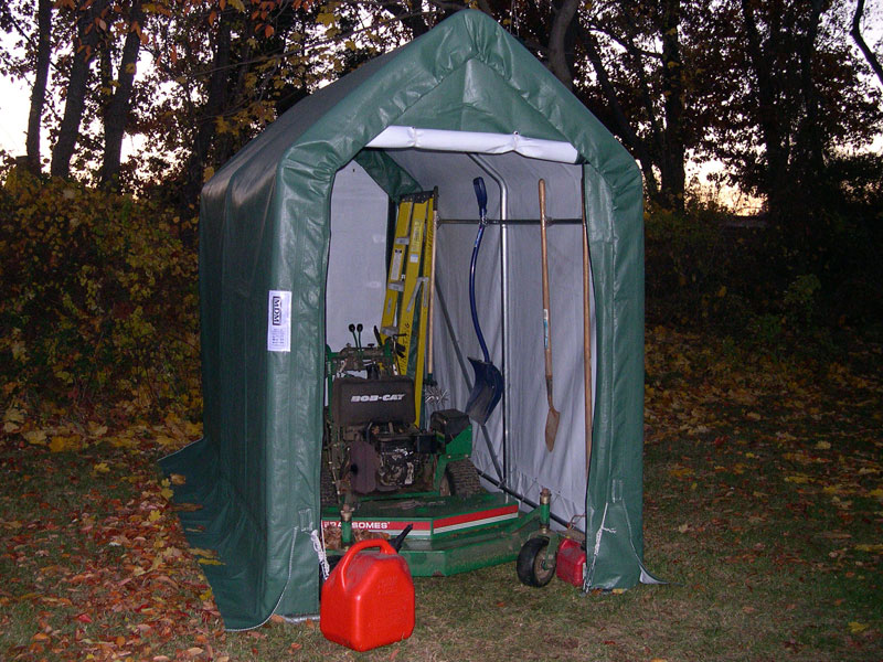 Rhino Shelter 5 x 10 Foot Instant Storage Shed