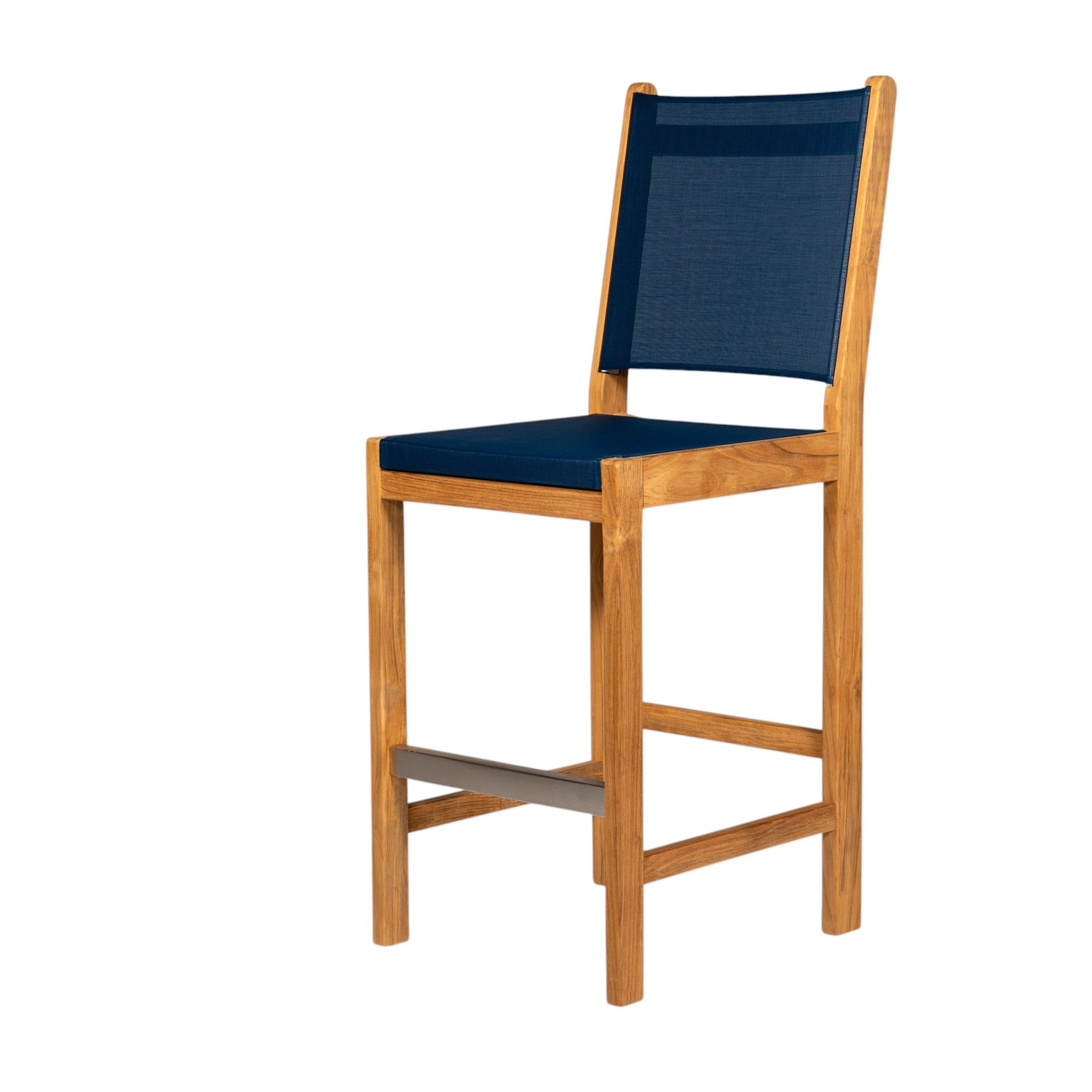Royal Teak Collection Teak Bar Sling Chair