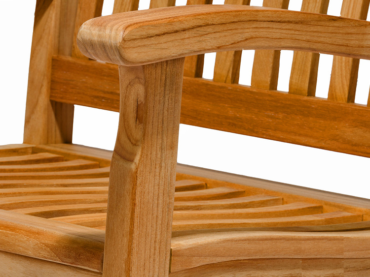 Royal Teak Collection Highback Rocking Chair