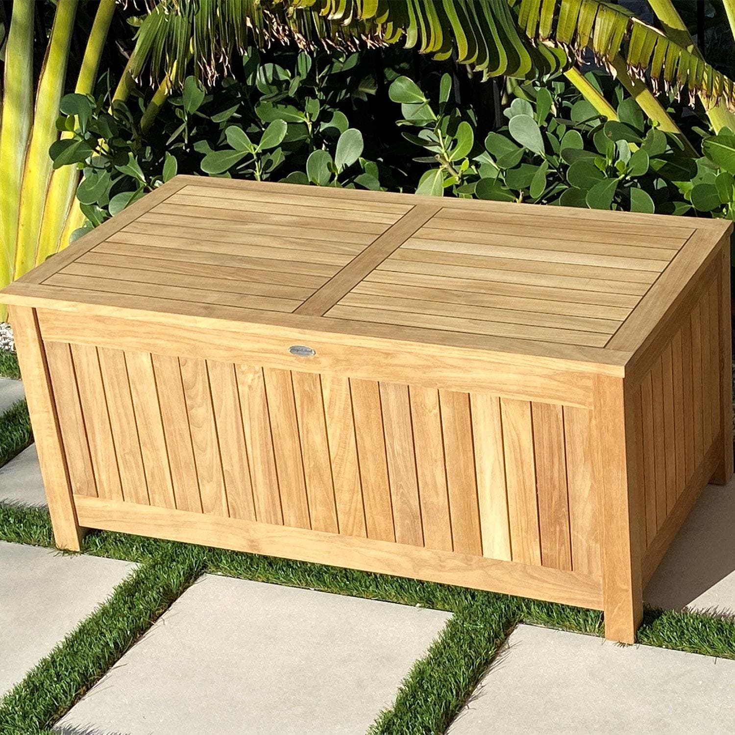 Royal Teak Collection 53 x 21 Inch Storage Box