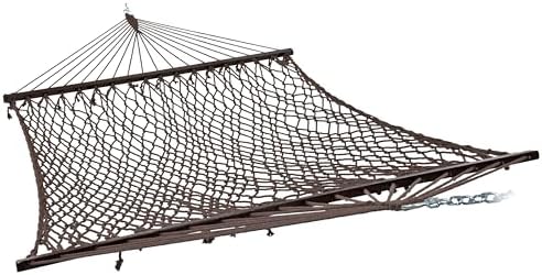Sunnydaze Double Cotton Rope Hammock