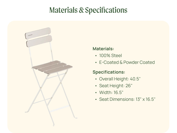 Vego Garden Patio Stool