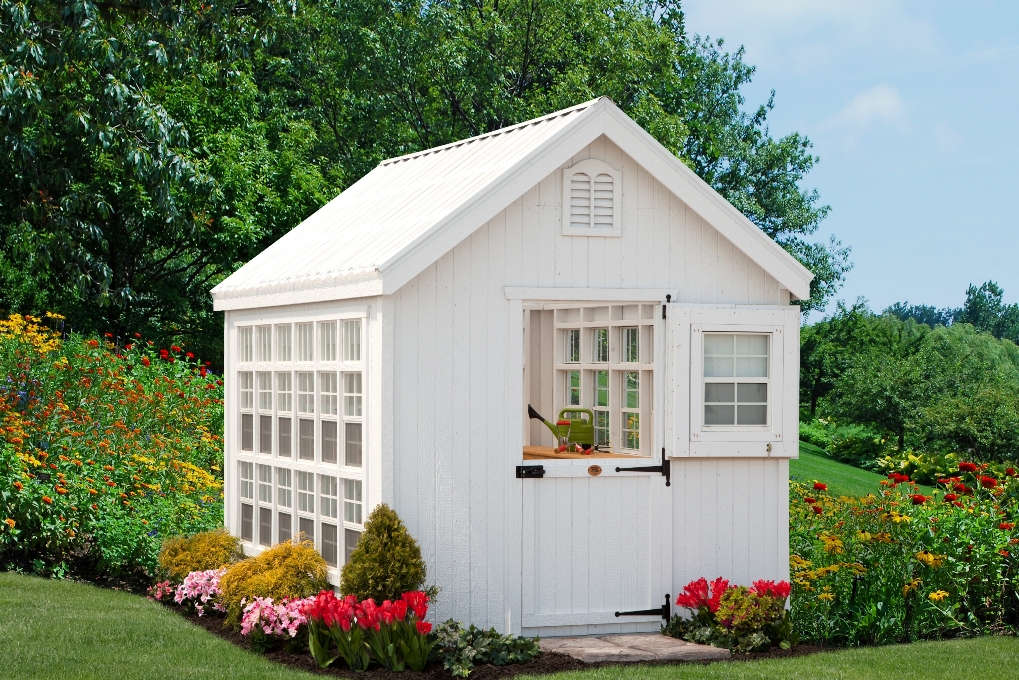 Little Cottage Company Colonial Gable Greenhouse - Thumbnail 2