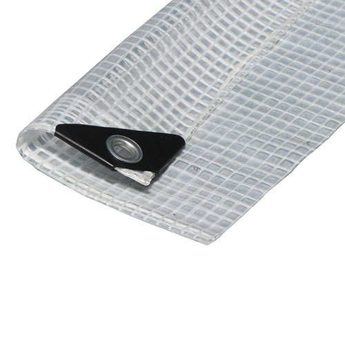 PTM Tarps Heavy Duty Clear Polyethylene Tarp 10' x 20' TC1020