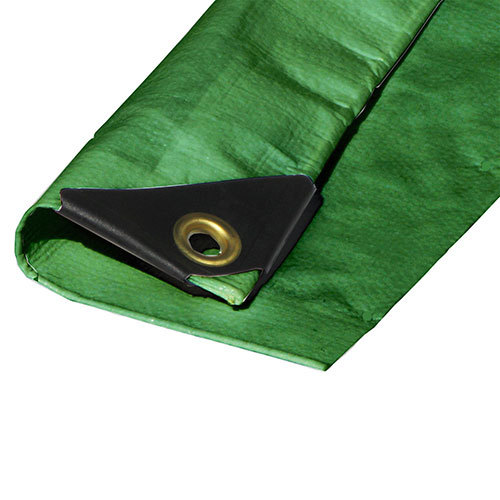 PTM Tarps Heavy Duty Green Polyethylene Tarp 20' x 30' TG2030