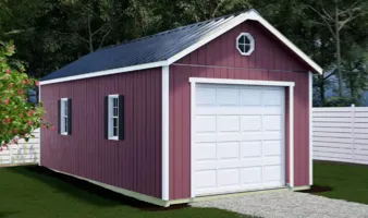 Garage Style Sheds